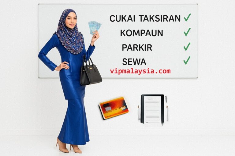 Cukai Taksiran, Sewa, Parkir dan Kompaun