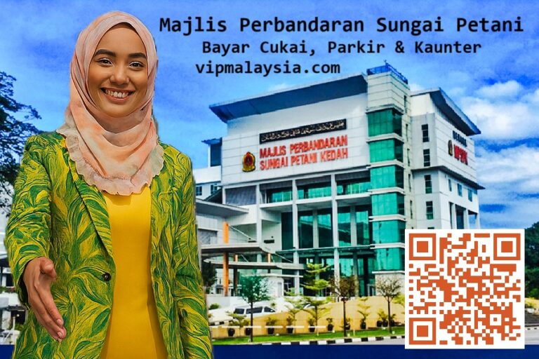 Majlis Perbandaran Sungai Petani (MPSPK): Bayar Cukai, Parkir & Kaunter