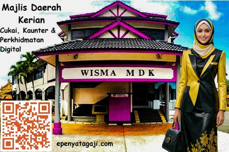 Majlis Daerah Kerian – Cukai, Kaunter & Perkhidmatan Digital